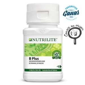 Nutrilite Vitamina B Plus - Potencia tu energía - 60 tabletas